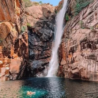 Secret Waterfall in Kakadu