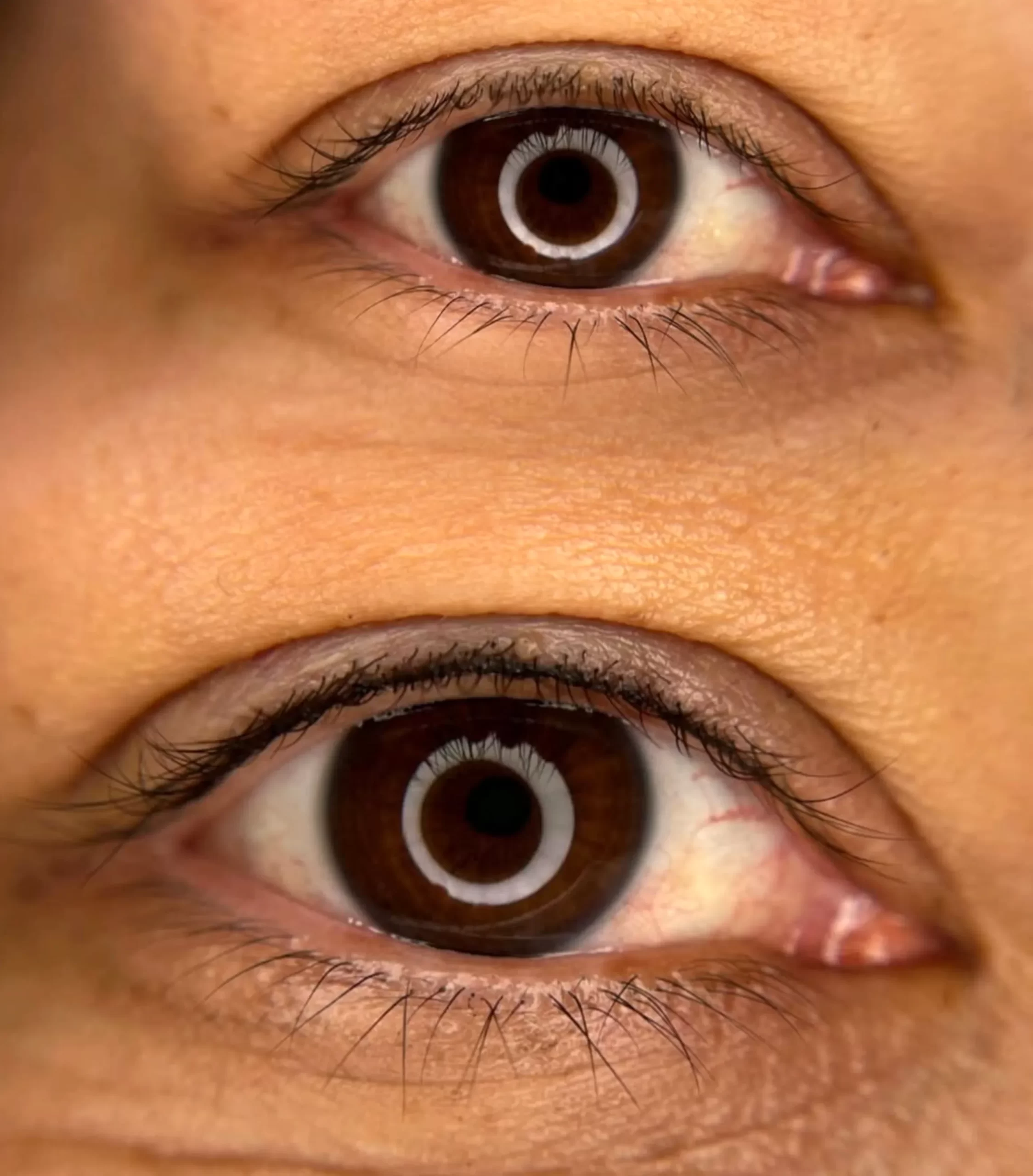 eyeliner pigment migration